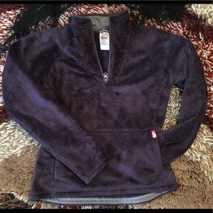 North Face 1/4 zip sweater